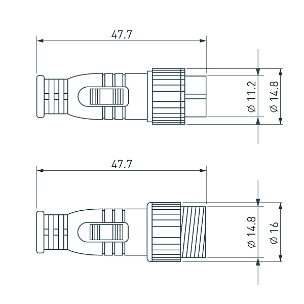 Заглушка ARL-LINE-CAP-4pin-SET (Arlight, IP67 Металл, 3 года) Lednikoff