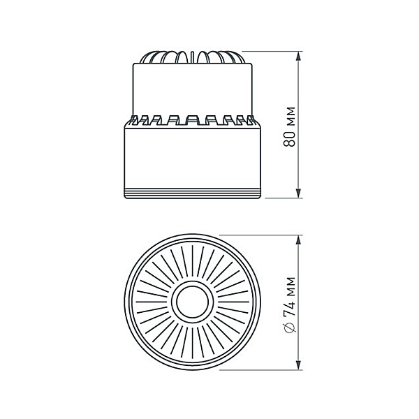 Светодиодный модуль SP-POLO-15W White 40deg (2-3) (Arlight, Металл) Lednikoff