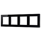 Рамка стеклянная FRM-GLARE-GS-4-BK (Arlight, -) Lednikoff