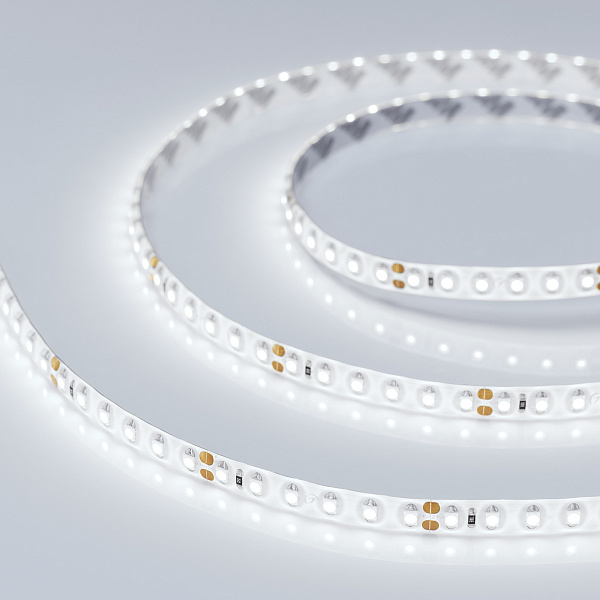 Светодиодная лента RTW 2-5000SE 24V White 2x(3528, 600 LED, LUX) (Arlight, 9.6 Вт/м, IP65) Lednikoff
