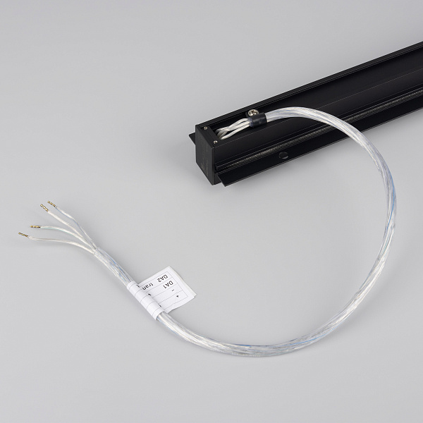 Трек встраиваемый MAG-TRACK-2538-FDW-1000 (BK, 5LN) (Arlight, IP20 Металл, 5 лет)