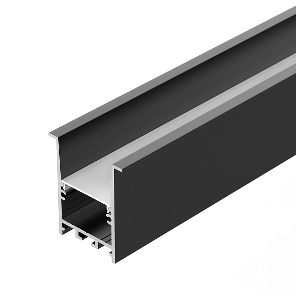Профиль SL-COMFORT-4551-F-2000 ANOD BLACK (Arlight, Алюминий) Lednikoff