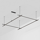 Основание ART-APRIORI-RECTANGLE-ROD-800-3000x2000 (BK) (Arlight, IP20 Металл, 3 года)