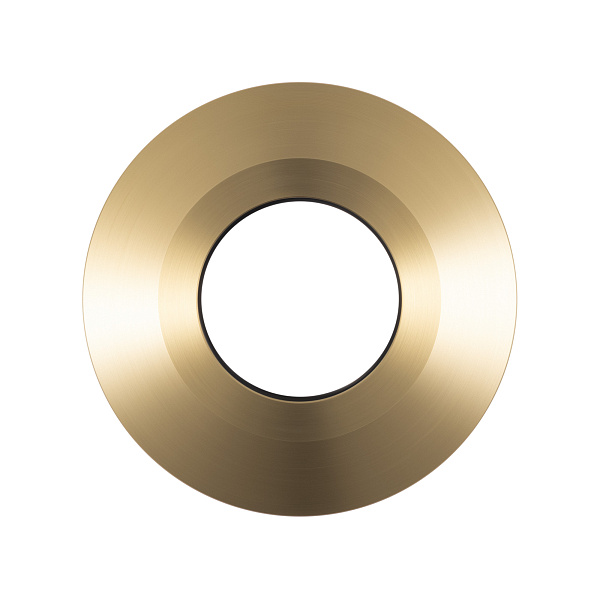 Накладка ART-DECK-CAP-FLAT-R50 (BRS, BRASS) (Arlight, Металл) Lednikoff