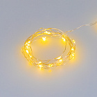 Светодиодная гирлянда ARD-DEW-HOME-2000-CLEAR-20LED-STD Yellow (3V, Battery Pack) (Ardecoled, IP20) Lednikoff