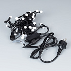 Светодиодная гирлянда ARD-BALL-CLASSIC-D13-10000-BLACK-100LED RGB (230V, 7W) (Ardecoled, IP65) Lednikoff