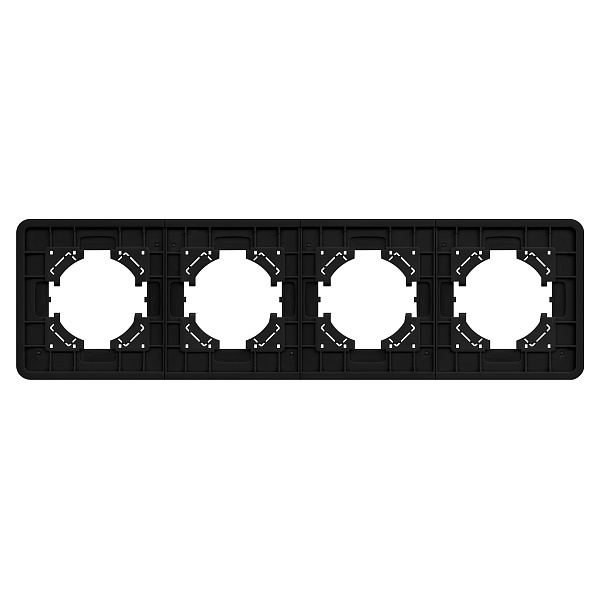 Рамка стеклянная FRM-OMALI-GS-4-BK (Arlight, -) Lednikoff