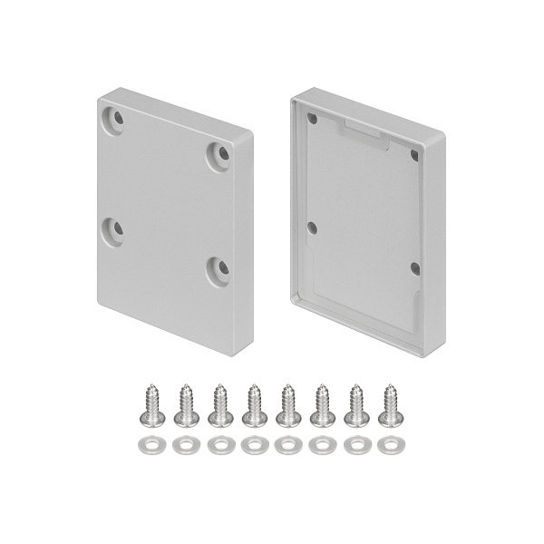 Заглушка IP-LINE-4050 SILVER глухая (Arlight, Металл) Lednikoff