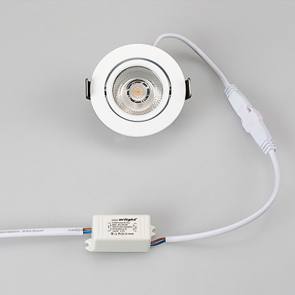 Светодиодный светильник LTM-R65WH 5W Day White 10deg (Arlight, IP40 Металл, 3 года) Lednikoff