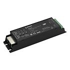 INTELLIGENT ARLIGHT Декодер SMART-DMX512-304-83-RDM-SUF Black (12-48V, 4x8A, RJ-45) (IARL, IP20 Металл, 5 лет) Lednikoff