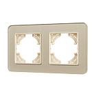 Рамка стеклянная FRM-OMALI-SFGS-2-GD (Arlight, -) Lednikoff