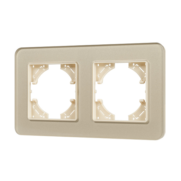 Рамка стеклянная FRM-OMALI-SFGS-2-GD (Arlight, -) Lednikoff