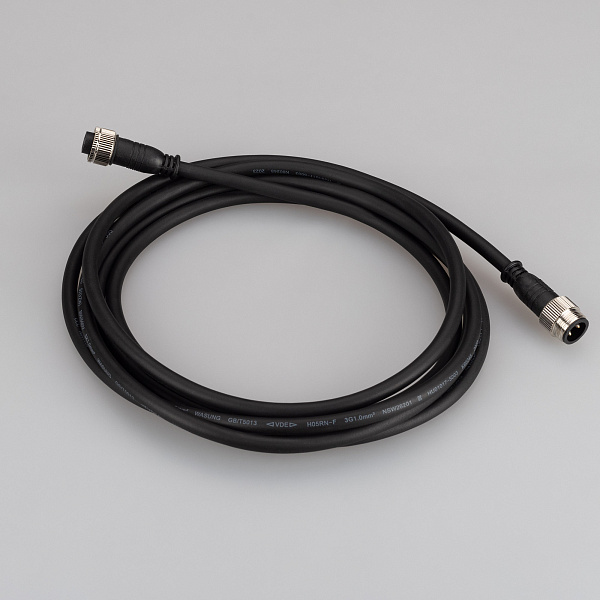Коннектор питания ARL-LINE-3pin-3000-CON-MF (230V) (Arlight, IP66 Пластик, 3 года) Lednikoff