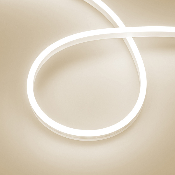 Светодиодная лента герметичная AURORA-PS-A120-12x6mm 24V Day4000 (10 W/m, IP65, 2835, 5m) (Arlight, Силикон, 2 года)