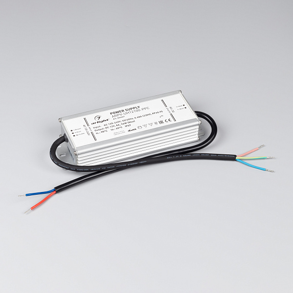 Блок питания ARPV-UH12100-PFC (12V, 8.0A, 96W) (Arlight, IP67 Металл, 7 лет) Lednikoff