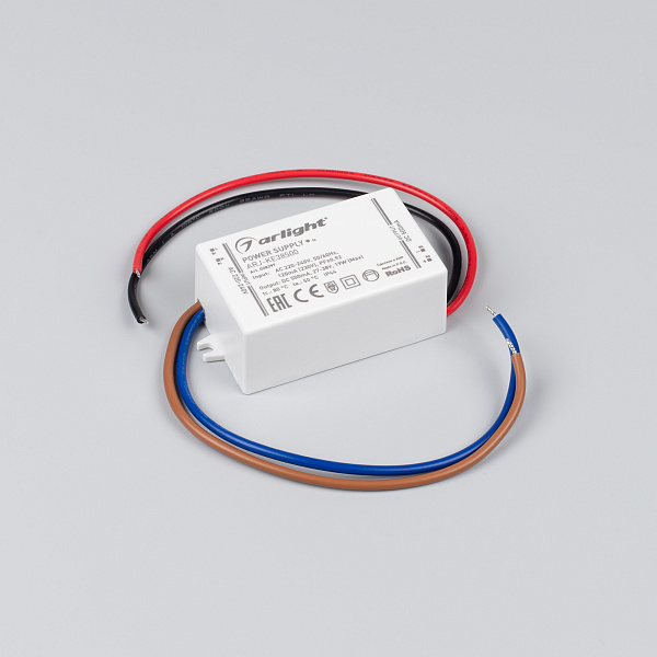 Блок питания ARJ-KE38500 (19W, 500mA, PFC) (Arlight, IP44 Пластик, 5 лет) Lednikoff