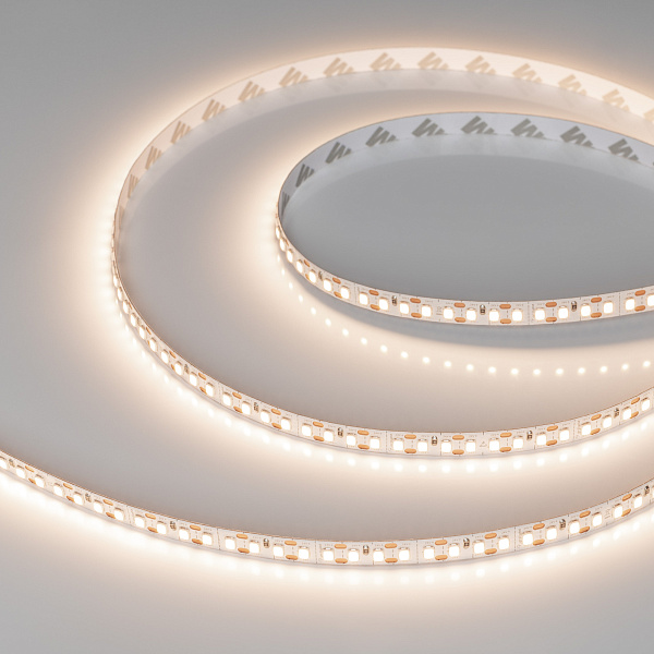 Светодиодная лента FC-A160-8mm 24V Warm3500-CX1 (14 W/m, IP20, 5m) (Arlight, резка 1 светодиод) Lednikoff