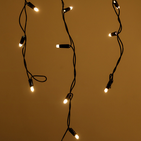 Светодиодная гирлянда ARD-EDGE-CLASSIC-2400x600-BLACK-88LED-STD WARM (230V, 6W) (Ardecoled, IP65) Lednikoff