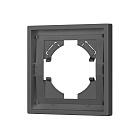 Рамка пластиковая FRM-TENDO-SFPL-1-GR (Arlight, Матовый графитовый) Lednikoff