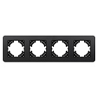 Рамка алюминиевая FRM-AKIRY-SFAL-4-BK (Arlight, -) Lednikoff