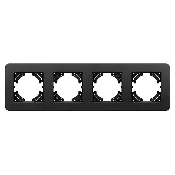 Рамка алюминиевая FRM-AKIRY-SFAL-4-BK (Arlight, -) Lednikoff