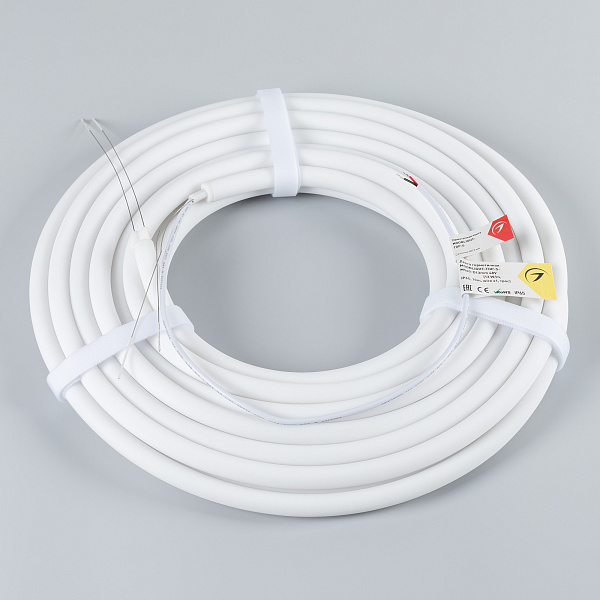 Светодиодная лента герметичная MOONLIGHT-TOP-S-M560-D13mm 48V Warm2700 (13 W/m, IP65, 10m, wire x1, трос) (Arlight, Вывод прямой, 3 года) Lednikoff