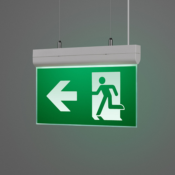 Аварийная панель EMG-VECTOR-3h-1.5W (Пикт. Влево/Вправо, IP20) (Arlight, IP20 Пластик, 3 года) Lednikoff