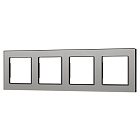 Рамка стеклянная FRM-GLARE-GS-4-GR (Arlight, -) Lednikoff