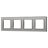 Рамка стеклянная FRM-GLARE-GS-4-GR (Arlight, -)