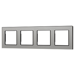 Рамка стеклянная FRM-GLARE-GS-4-GR (Arlight, -)
