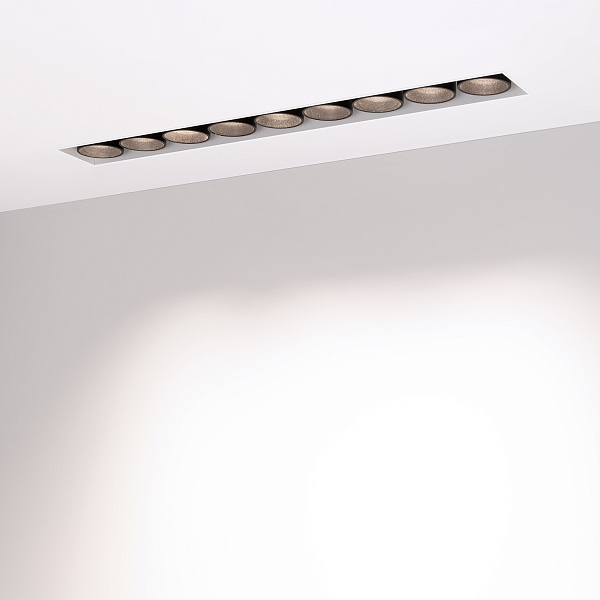 Светильник MS-ORIENT-BUILT-TRIMLESS-TC-S38x277-20W Day4000 (WH-BK, 30 deg, 230V) (Arlight, IP20 Металл, 5 лет) Lednikoff