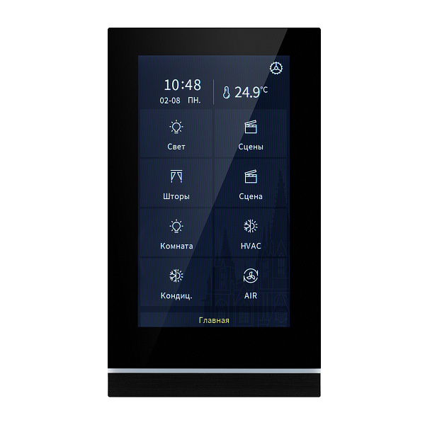 INTELLIGENT ARLIGHT Панель сенсорная KNX-113-51-MULTI-V5-IN (20-30V) (IARL, IP20 Пластик, 2 года) Lednikoff