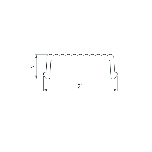 Экран призматический SL-LINE-W20-2500 (Arlight, Пластик) Lednikoff