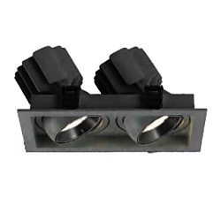 Светильник MS-VORTEX-BUILT-S250x140-2x30W Day4000 (BK-BK, 17 deg, 230V) (Arlight, IP20 Металл, 5 лет)