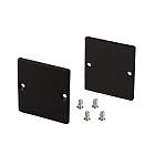 Заглушка SL-LINE-3638-LW BLACK глухая (Arlight, Металл) Lednikoff