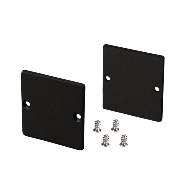 Заглушка SL-LINE-3638-LW BLACK глухая (Arlight, Металл) Lednikoff