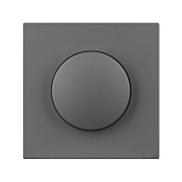 Лицевая панель светорегулятора PNL-NOBE-FB-SFPL-GR  (Arlight, Серый базальт)