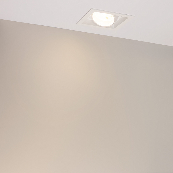 Светильник MS-VORTEX-BUILT-S140x140-30W Warm3000 (WH-WH, 30 deg, 230V) (Arlight, IP20 Металл, 5 лет) Lednikoff