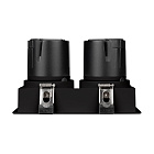 Светильник MS-FLOW-BUILT-S157x85-2x12W Warm3000 (BK, 55 deg, 230V) (Arlight, IP20 Металл, 5 лет) Lednikoff