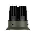 Светильник безрамочный DL-INTRAL-R63-8W Day4000 (Серо-зеленый RAL7009, 36 deg, 230V) (Arlight, IP20 Металл, 5 лет) Lednikoff