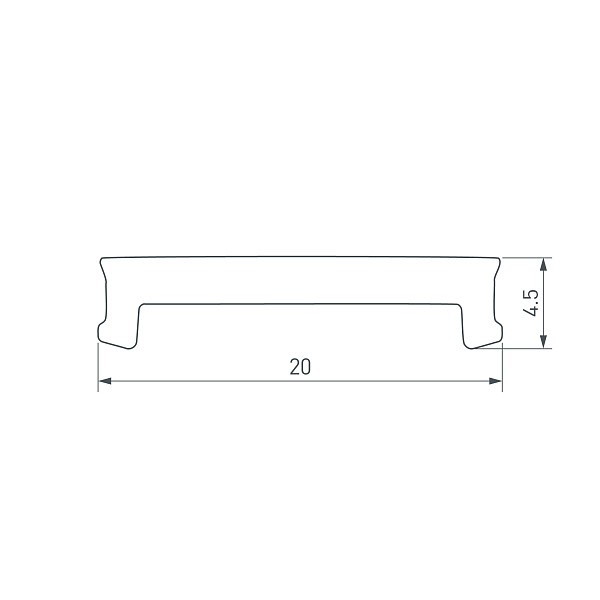 Экран W21-5000 SILICONE (Arlight, Силикон) Lednikoff
