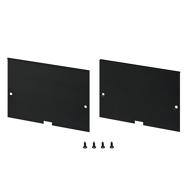 Заглушка POWER-W100H70 BLACK глухая (Arlight, Алюминий) Lednikoff