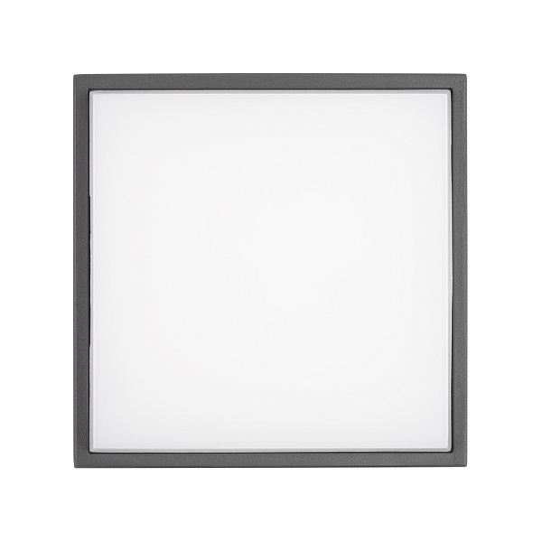 Светильник LGD-AREA-S175x175-10W Warm3000 (GR, 110 deg, 230V) (Arlight, IP54 Металл, 3 года) Lednikoff