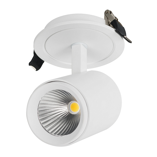 Светильник LGD-LUMOS-R62-9W White6000 (WH, 25 deg) (Arlight, IP20 Металл, 3 года) Lednikoff