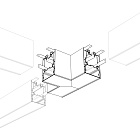 Угол S2-LINE-5470-T90 тройной (Arlight, Металл) Lednikoff