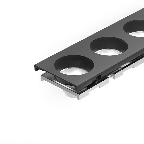 Экран линзованный SL-LINE-W20-55deg-540 (Arlight, Пластик) Lednikoff