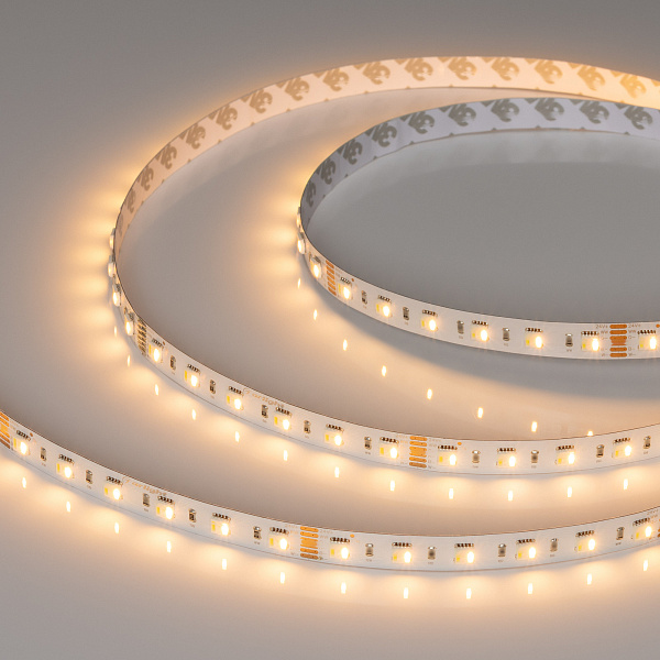 Светодиодная лента RT-B60-12mm 24V RGBW-MIX-5-in-1 (20 W/m, IP20, 5060, 5m) (Arlight, Открытый) Lednikoff