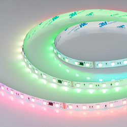 Светодиодная лента DMX-B60-10mm 24V RGB-PX6 (14 W/m, IP20, 5m) (Arlight, -)