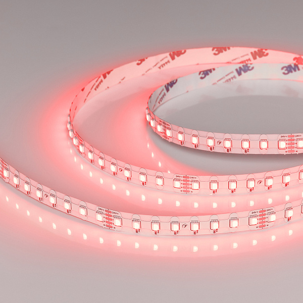 Светодиодная лента герметичная RZ-NANO-H96-12mm 24V RGBW-Day (12 W/m, IP54, 5m) (Arlight, CRI>90) Lednikoff