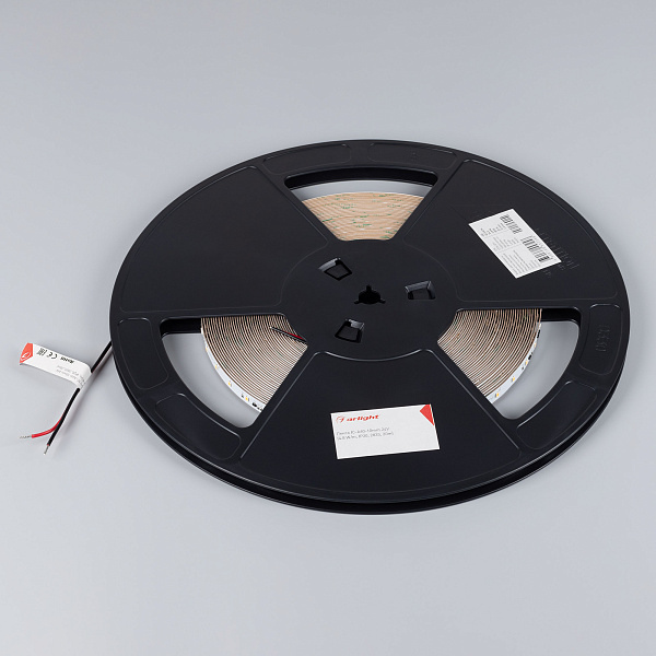 Светодиодная лента IC-A60-10mm 24V Warm2700 (4.8 W/m, IP20, 2835, 20m) (Arlight, 4.8 Вт/м, IP20) Lednikoff